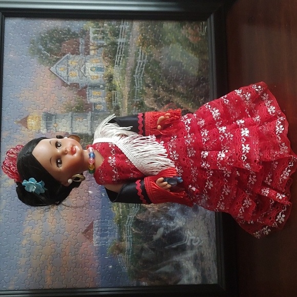 Doll Dressed In Red - Picture 3 of 10